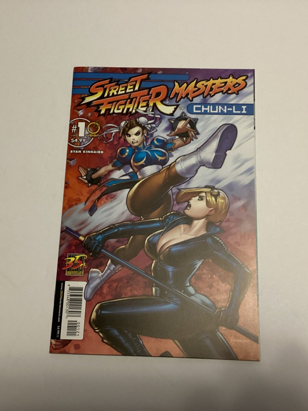 Masters: Chun-Li Comic Book - Blue Cover